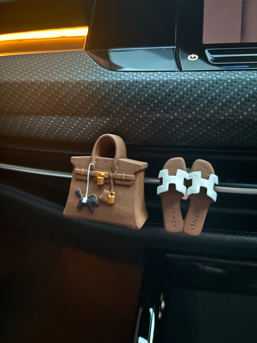 Brown Handbag Set